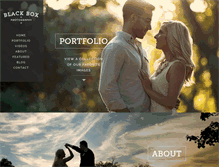 Tablet Screenshot of blackbox-photo.com